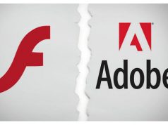 Broken Adobe Flash Logo
