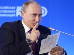 Putin do not tell gesture