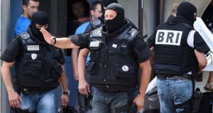 BRI French Police After Lyon Terrorist Attack