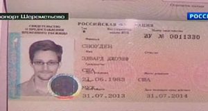 Snowden's russian ID
