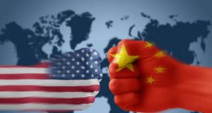 US and China bumping fists