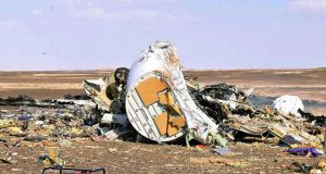 Russian Airplane Wreckage