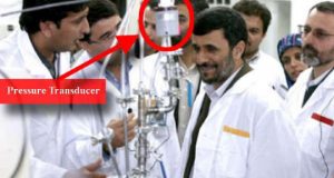 Iran. Uranium enriching.Pressure transducer.