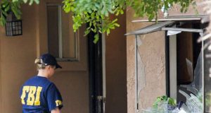 FBI search home in San Bernardino