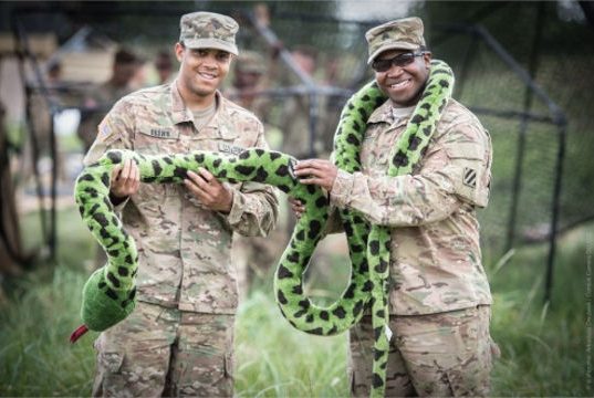 US Army soldiers during exercise Anakonda 2016