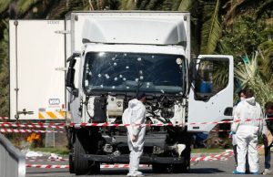 Truck used in Nice terrorist attack