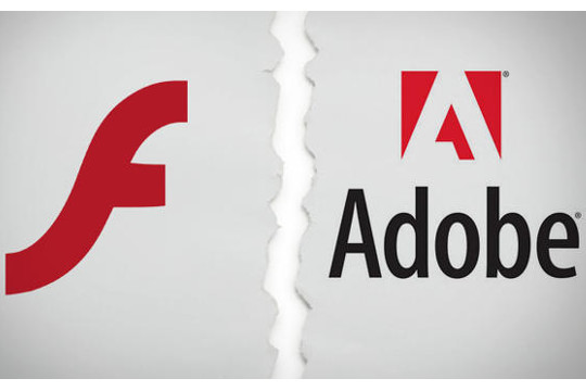 Broken Adobe Flash Logo