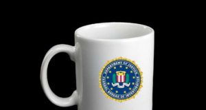 FBI coffee mug