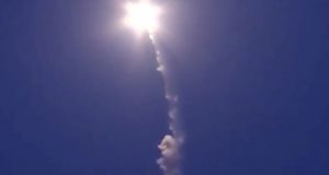 Russian Klub missile strike from caspian sea