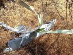 Drone shot down by turkish air force