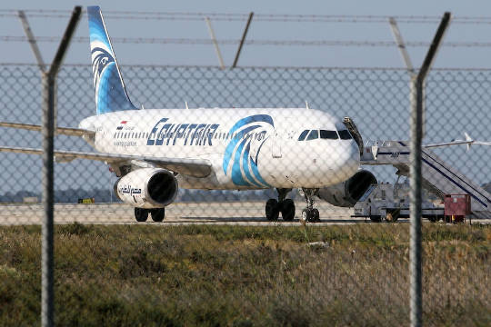 Egyptair Hijack Cyprus